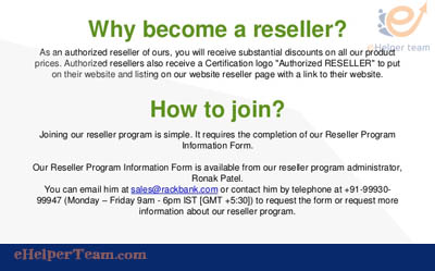 why become reseller