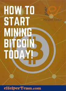 start mining bitcoin