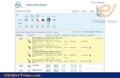 top 5 travel sites to reserve cheap travel to save money 3 ita matrix