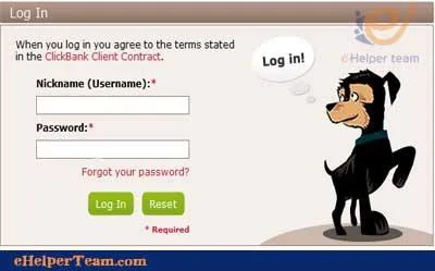 ClickBank the secrets of registration and profit by photo 4 log in to your email