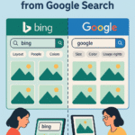 Images search in Bing is distinguished from Google search 5 Images search