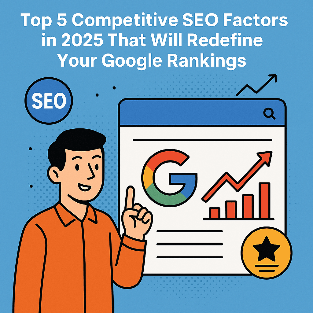 Top 5 Competitive SEO Factors in 2025 That Will Redefine Your Google Rankings Competitive SEO Factors