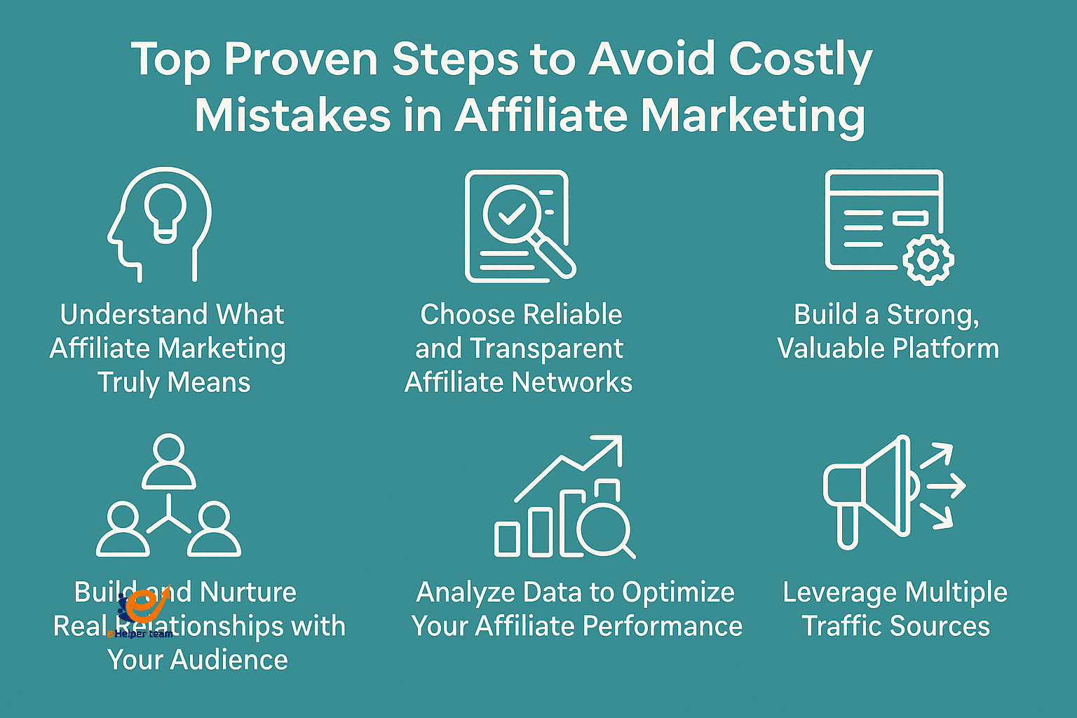 top important steps to avoid mistakes in Affiliate marketing Affiliate marketing