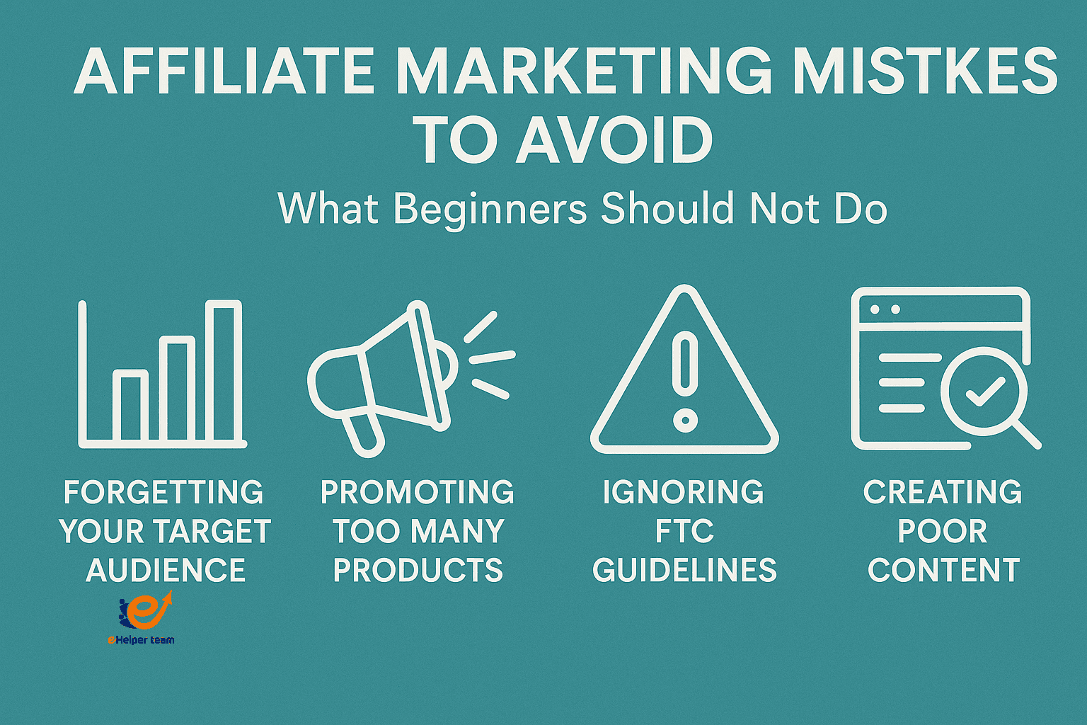 top important steps to avoid mistakes in Affiliate marketing top important steps to avoid mistakes in Affiliate marketing