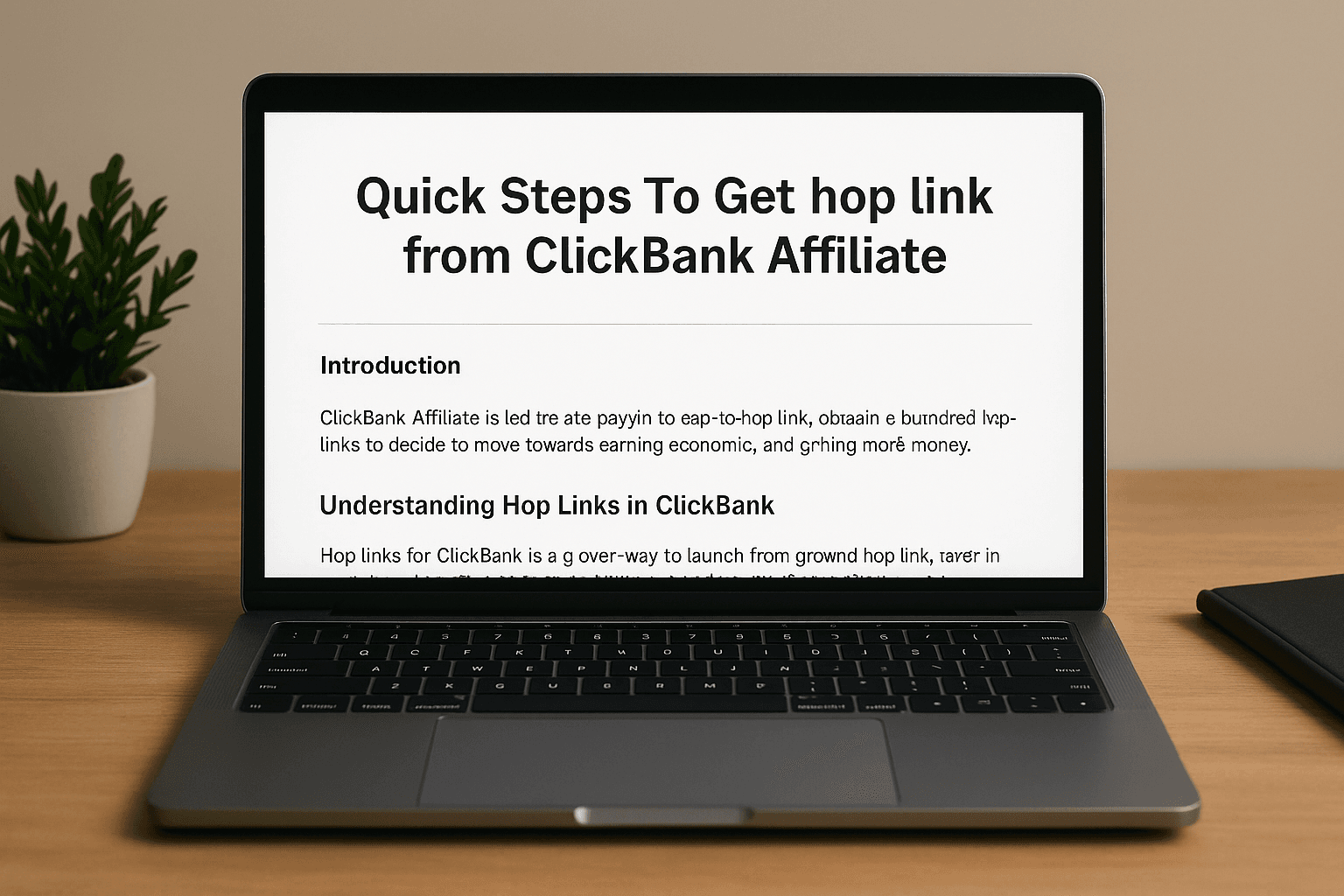 Quick Steps To Get hop link from ClickBank Affiliate ClickBank Affiliate