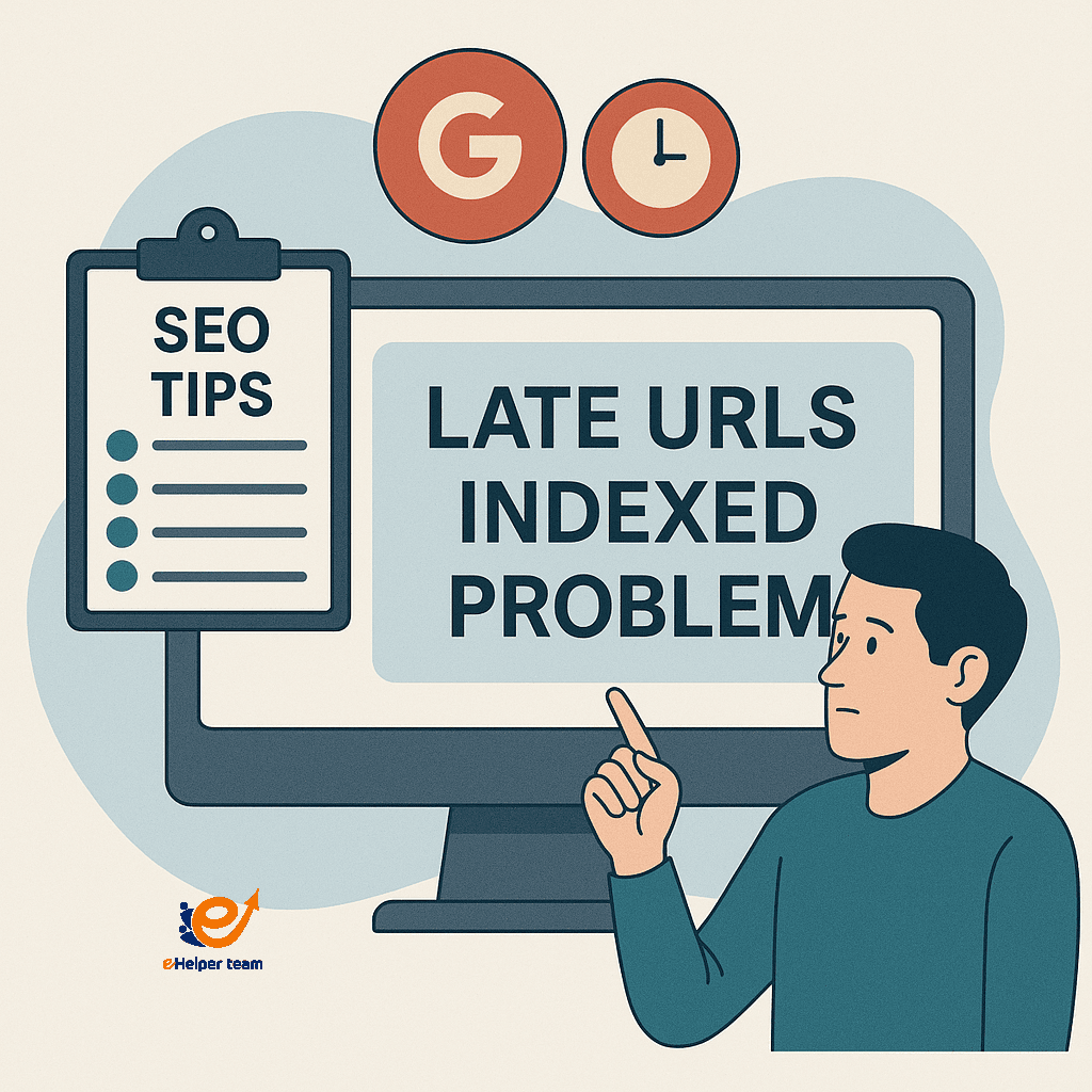 late URLs indexed problem