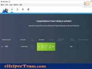 Get started with MinerGate.com , a famous cryptocurrency mining pool 7 Smart Mining Activation