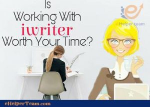 iWriter website to earn money writing