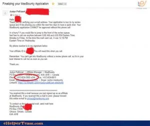 Get approved easily on MaxBounty,a popular CPA Affiliate Marketing 11 Finalizing your MaxBounty Application page
