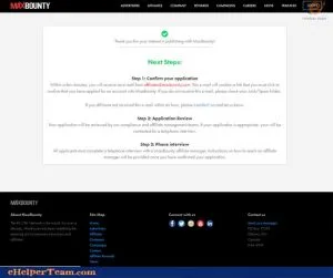 Get approved easily on MaxBounty,a popular CPA Affiliate Marketing 9 Link