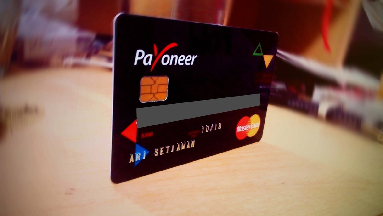 bank account from Payoneer