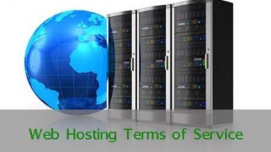 Web hosting terms of service