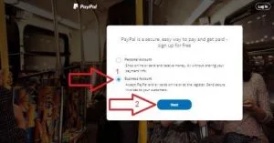 only 7 simple steps to create a PayPal business account 1 PayPal business account