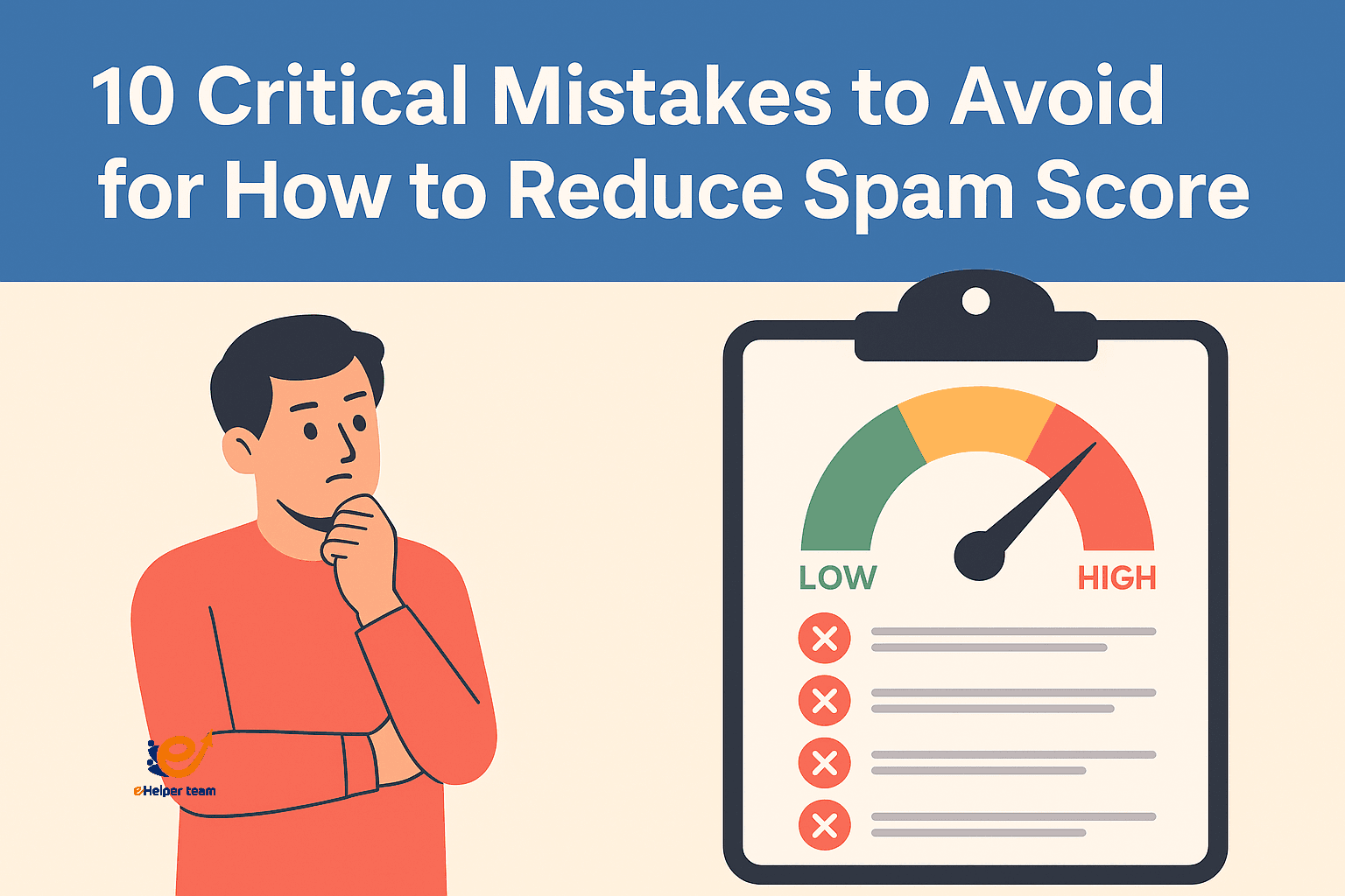 10 Points must avoid for how to reduce spam score how to reduce spam score
