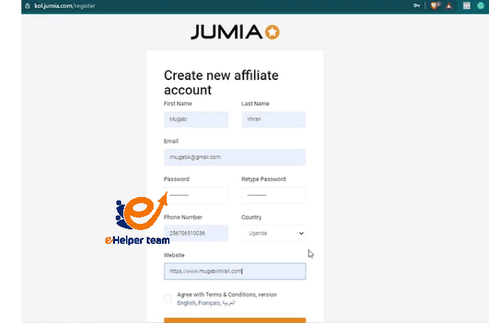 Sign Up – Create your account on Jumia’s affiliate portal Understanding the Jumia Affiliate Program