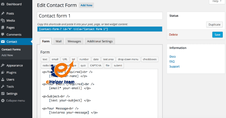 Customizing Contact Form 7 for a Perfect User Experience