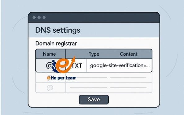Access Google Search Console and Choose the Property Type