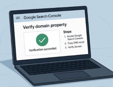 Google search console verify