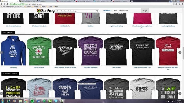 The 17 Best Sites to Make Money Selling T-Shirts