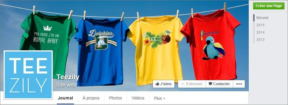 Teezily website Specializing in T-shirt design 2 Teezily website