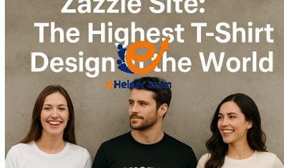 Zazzle site the highest T-shirt design in the world