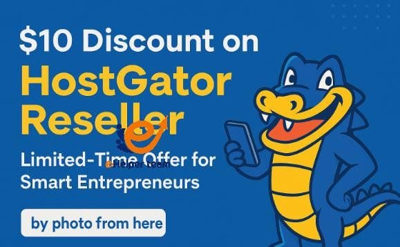 $10 discount to book HostGator Reseller by photo from here 5 10 discount to book HostGator Reseller by photo from here