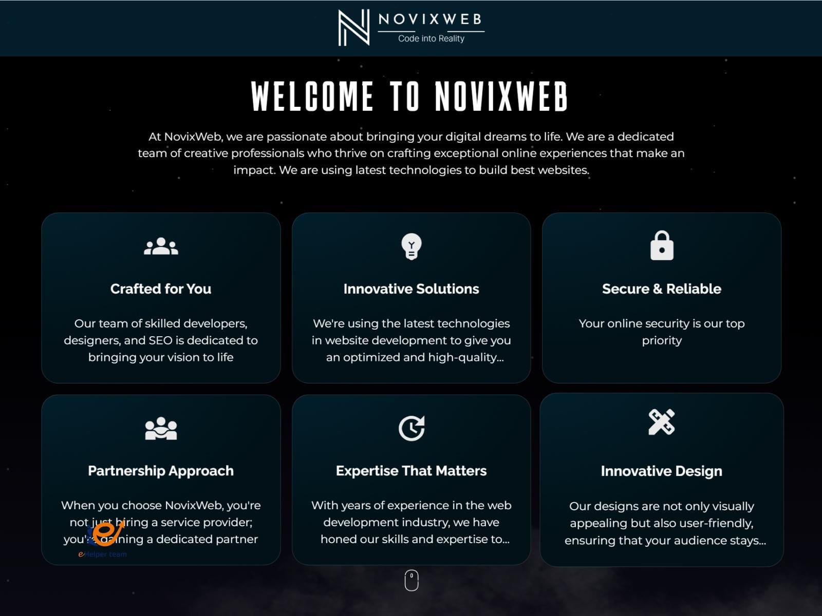 Unleash Your Digital Potential with NovixWeb Unleash Your Digital Potential with NovixWeb