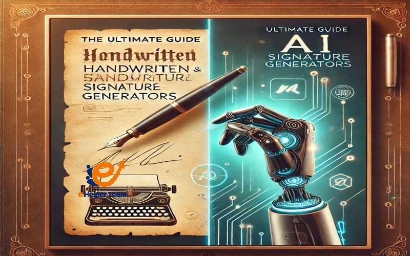 The Ultimate Guide to Handwritten and AI Signature Generators 5 The Ultimate Guide to Handwritten and AI Signature Generators