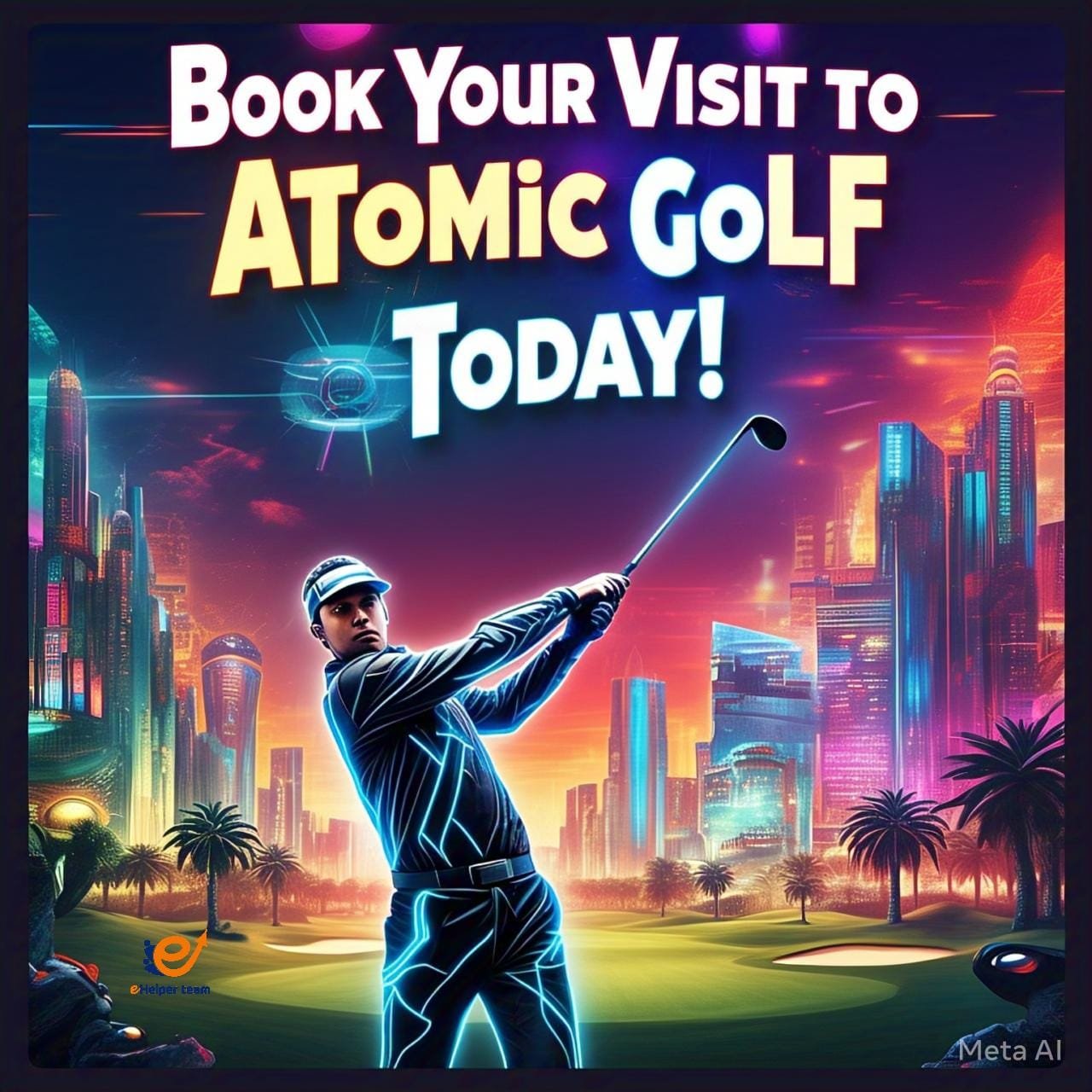 Experience the Ultimate Golf Adventure in Las Vegas with Atomic Golf 3 Book Your Visit to Atomic Golf Today!
