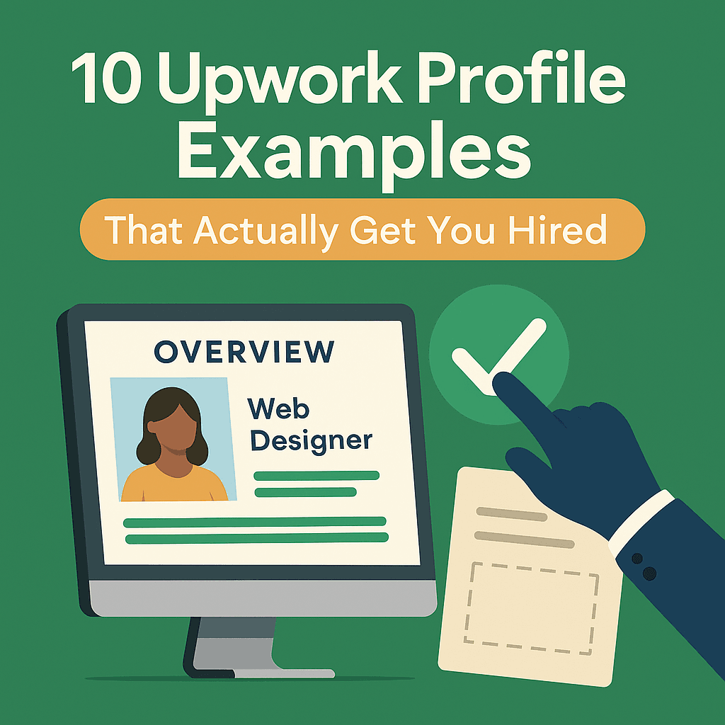 10 Upwork Profile Examples That Actually Get You Hired (Copy & Paste Templates) 10 Upwork Profile Examples That Actually Get You Hired (Copy & Paste Templates)