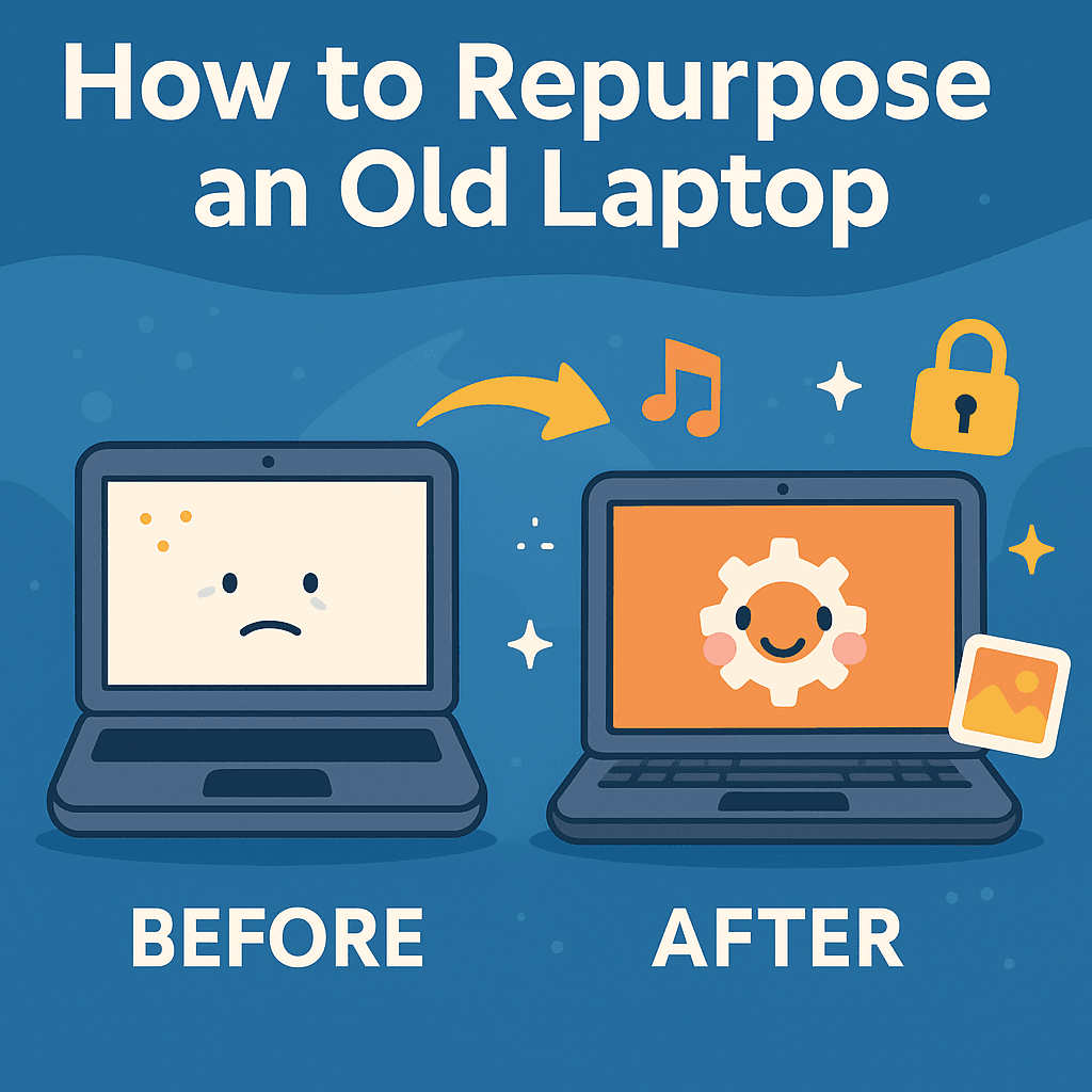  How to repurpose old laptop : 10 Creative and Useful Ideas (NAS, Home Server, etc.)