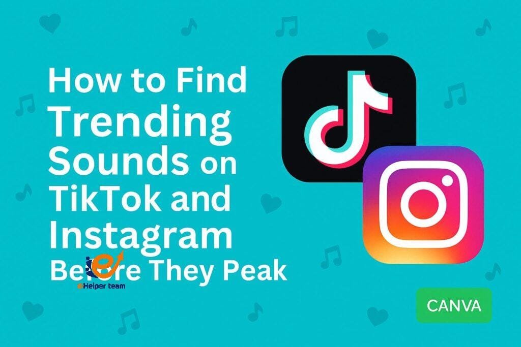 how to find trending sounds