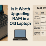 upgrade ram old laptop