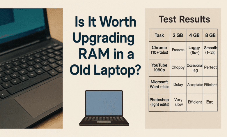 Upgrade RAM Old Laptop – A Complete Guide to Boost Speed in 2025 1 upgrade ram old laptop