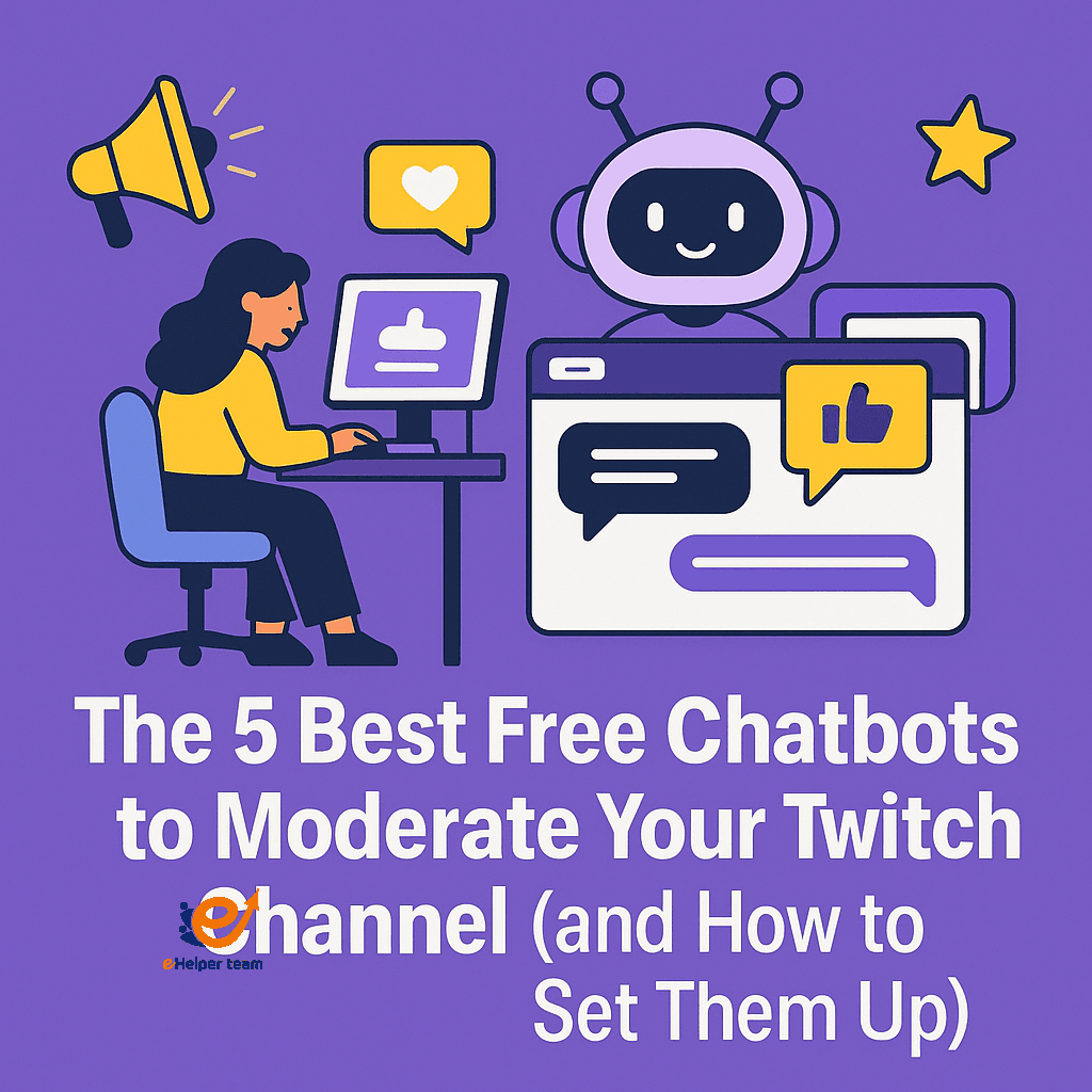 The 5 Best Free Chatbots to Moderate Your Twitch Channel (and How to Set Them Up) 2 audio for streaming beginners