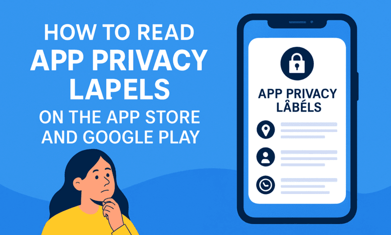 How to Read App Privacy Labels on the App Store and Google Play 1 how to understand privacy nutrition labels
