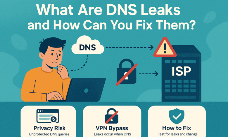 what is a dns leak