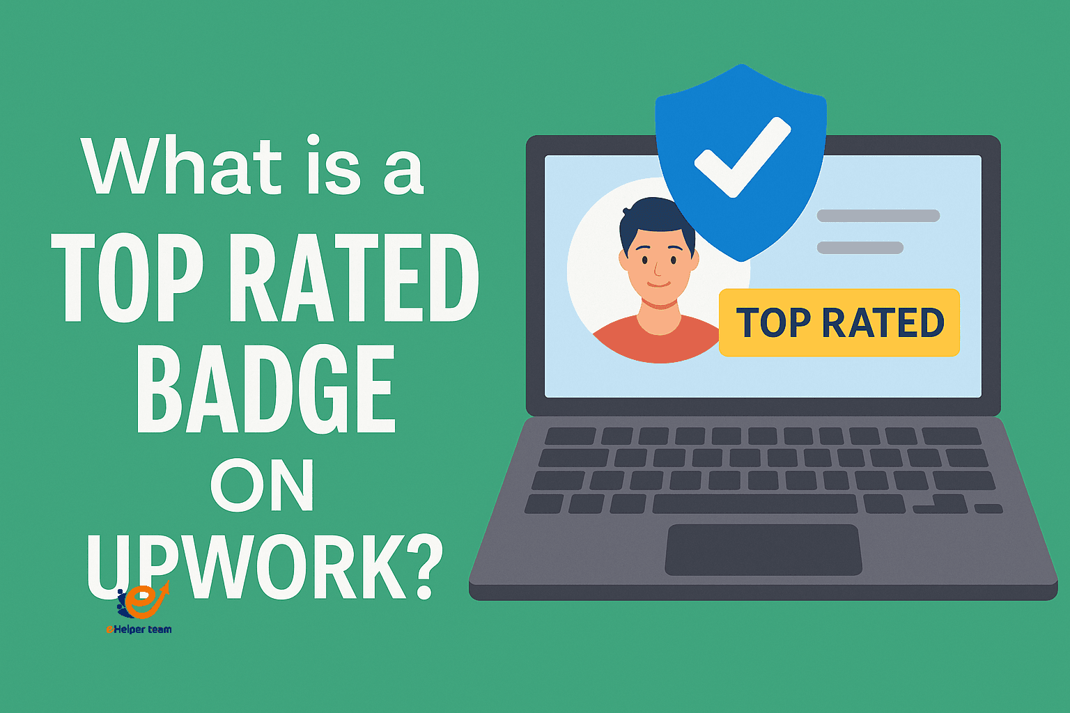 upwork top rated badge
