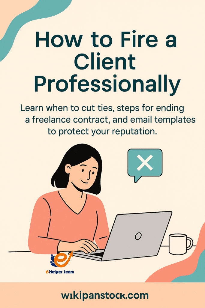 how to fire a client