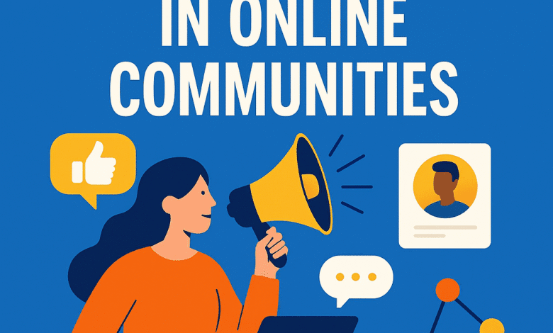 promote project in online communities
