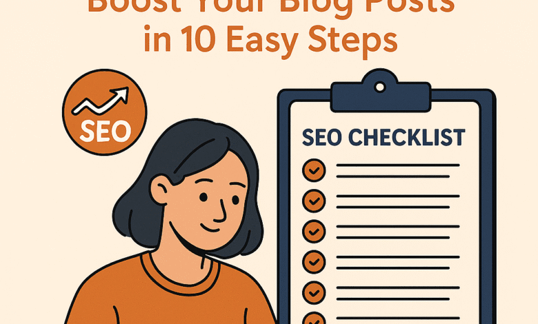 A Simple Guide to On-Page SEO: A 10-Point Checklist for Every Blog Post