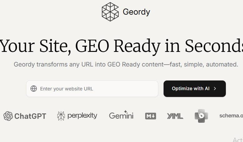 Geordy.ai Is the AIO Revolution You Didn’t Know You Needed