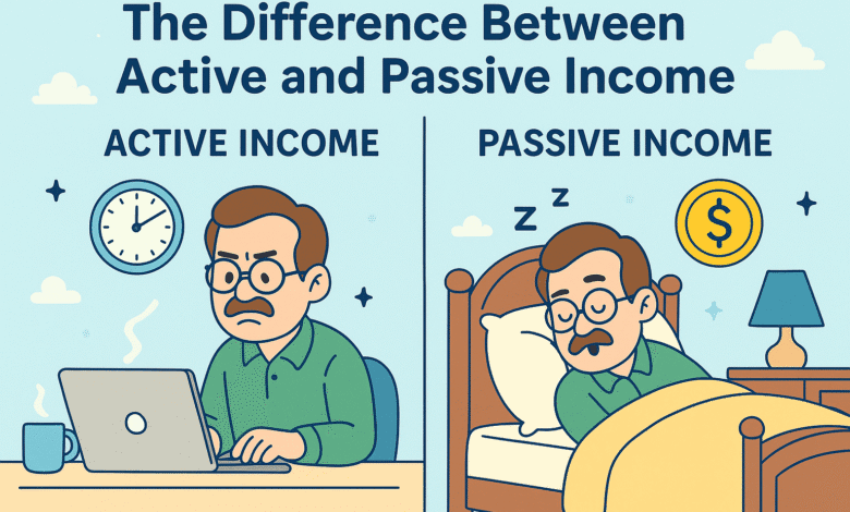 active vs passive income