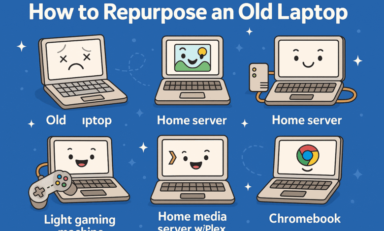 How to repurpose old laptop : 10 Creative and Useful Ideas (NAS, Home Server, etc.) 1 How to repurpose old laptop : 10 Creative and Useful Ideas (NAS, Home Server, etc.)