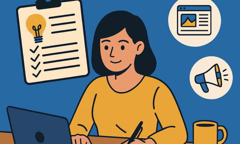 content marketing for one-person team