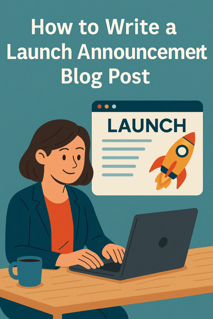 launch announcement blog post