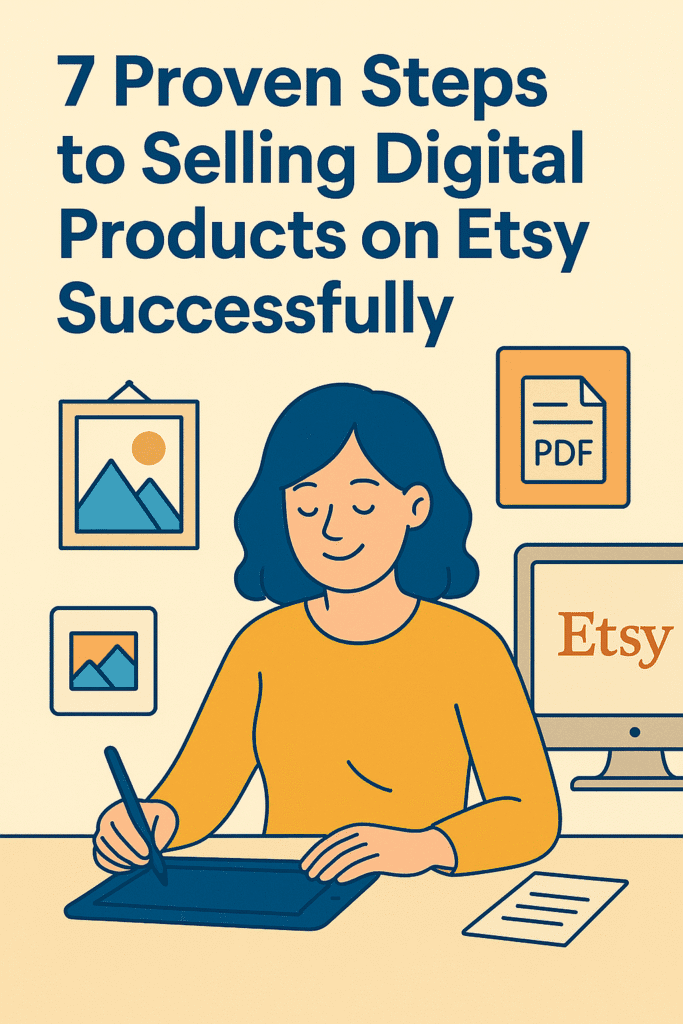 selling digital products on etsy