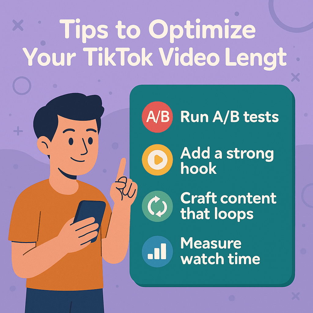 best tiktok video length