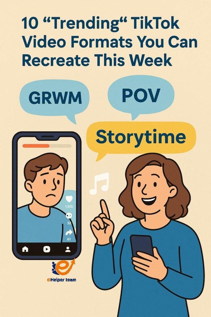trending tiktok formats