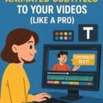 animated subtitles tutorial